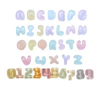 1 Set 26 Letter and 10 Number Keyboard Risers Stickers Feature Adhesive for Comfortable Typing and Wrist Ergonomic Keypad Height Increaser
