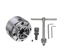 1 Set 3.5 Inch Wood Chuck 1-Inch X 8TPI Thread Wood Lathe Chuck Accessory Jaws Wood Lathe Tool 9(Type4)