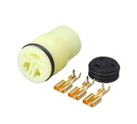 1 Set 3 Pin 6187-3551 6180-3541 Automobile Water Proof Spark Connector Plug Wire 6.3MM Female Male Socket DJ70319Y-6.3-11(Female)