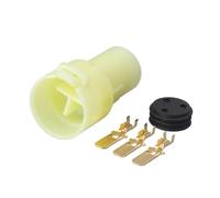 1 Set 3 Pin 6187-3551 6180-3541 Automobile Water Proof Spark Connector Plug Wire 6.3MM Female Male Socket DJ70319Y-6.3-11(Male)