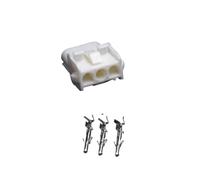 1 Set 3 Pin TE Automobile Elevator Connector Socket 6.3MM Male Female Pitch To Plug Air Docking 63080 6358 350766-1(5 Sets,Male)