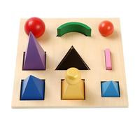 1 Set 3D Montessori Grammar Symbols Wooden Education Preschool Language Learning Toy Baby Language Teaching Aids for Kids, Kids Toys