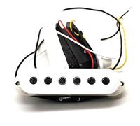 1 Set 3Pcs Pickup Single Coil Pickups For ST Style SSS Electric Guitar Replacement White Electric guitar pickup