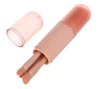 1 Set 4 in 1 Makeup Brush Mini Highlighters Eyeshadow Brush Blush Brush Eye Makeup Brushes Travel Portable Makeup Brush Makeup Covers for Travel Man-made Fiber Pink Generic