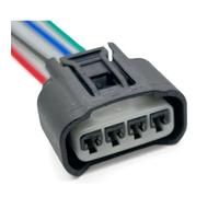1 Set 4 Pin Auto Ignition Coil Electrical Cable Connectors Female Wire Harness Plug For 90980-11885 Ignition Coil Connector