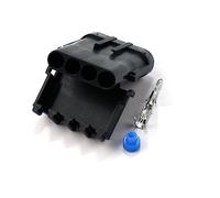 1 Set 4 Pin Way GM Automotive Female Male Weather Pack Electrical Socket Plug Automobile Connectors 4P dark + Green(G 4P F 2Sets)