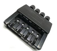 1 Set 4 String Headless Bass Guitar Bridge Electric Bass Part For Headless Electric Bass Replacement