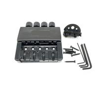1 Set 4 String Headless Bass Guitar Bridge System Electric Bass Part for Headless Electric Bass Replacement