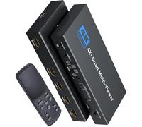 1 Set 4K HDTV Switcher 4x1 Seamless Switching Splitter For Multi Source Devices With Remote Controller Hdtv Multi Viewer Display Modes