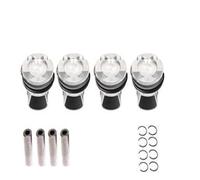 1 Set 4pcs 11258606459 Engine Piston Compatible With Automotive Motorcycle Parts F30 F07 F34 F10 F26 F11 N20 N46 N52 N54 N55 11258606459