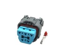 1 Set 5 Pin Oil Fuel Pump Automotive Socket Gasoline Connector Plug compatible with the Fit CRV VEZEL 6189-0618(5 Sets)