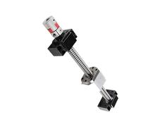 1 Set 500mm Anti Backlash Ball Screw for Machinery, Lightweight BallScrew with Coupling SFU1204/1605/1610/2005(1605 * 1450MM)