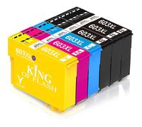(1 Set) 603 XL ink Cartridges 603XL ink Replacement for Epson Expression Home XP-3100 XP-4100 XP-2100 XP-2105 XP-3105 XP-4150