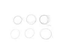 1 Set 6Pcs 39'' Silver Nylon Strings For Acoustic Classical Guitar Violin String 3/4