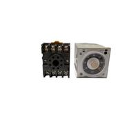 1 Set 8 Pin Multifunctional Power On Delay Timer 1.2s To 300h Time Relay + Socket Base 12VDC 24VDC 110VAC 220VAC(220VAC)