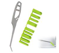 1 Set 9-in-1 Caulking Tool with Small Tighter Spaces Silicone Tool Finishing Durable Silicone Remover Tool Coming with Many Narrow Tips for Small Tighter Spaces Kitchen Bathroom