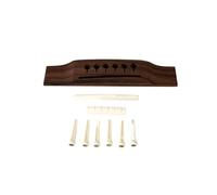 1 Set Acoustic Guitar Bridge + Bone Bridge Pins/Saddle/Nut Saddle Guitar Parts Guitar Code Bridge Code