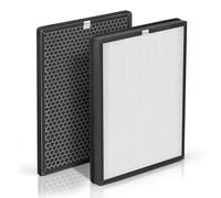 1-Set Alexapure Breeze Filter Replacement AP-B103 and AP-B104 Compatible with Alexapure Breeze Air Purifier AP-B102 and 3049 with 1x H13 True HEPA Filter AP-B103 and 1x Activated Carbon Filter AP-B104