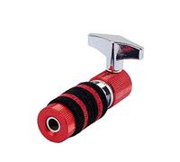 1 Set Alloy Standard Jazz Drum Red Hi-Hat Cymbal Clutch Stand Post for for Percussion Instrument Parts Replacement Accessories with 10.5mm Hole