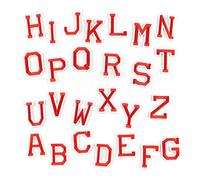 1 Set Alphabet Patches - Letter Patches Iron On, Letter Patches Stickers | Sew Embroidered Patches, Iron on Letters Alphabet A Z Patch Embellishments, Creative Alphabet Stickers for Shoes, Hats