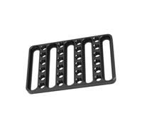 1 Set Aluminium Alloy Cheese Plate For DSLR Cage Configurations With Multiple 1/4-20 Mount Holes Mounting Grooved Slots Photography Accessories