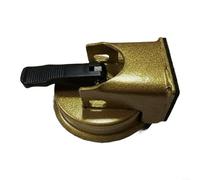 1 Set Aluminum Alloy Glass Lifting Suction Cup with Rubber Hammer for Floor Gap Laminate for TILE Joint Repair and Car Windshield Installation Black(B)