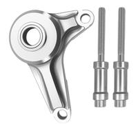 1 Set Aluminum Gear Shift Stabilizer Bracket Compatible with DAX125 DAX ST125 Motorcycle Compatible with 2022 2023 2024 Models(Silvery)