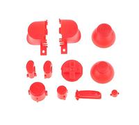 1 Set Analog Joystick Thumbstick Stick Cap Buttons Keypads Y X A B Z Buttons for Gamecube NGC Controller Red