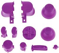 1 Set Analog Joystick Thumbstick Stick Cap Buttons Keypads Y X A B Z Buttons for Gamecube NGC Controller Purple