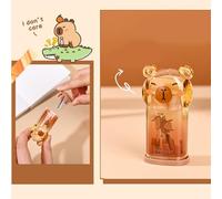 1 Set Animal Stationery Set Sharpener Kids School Learning Gift Box Eraser Ruler Sticky Notes School Party Supplies