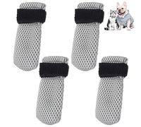 1 Set Anti Scratch Shoes - Cat Paw Cover Anti-Slip Socks for Pet Body Checking Nail Trimming Shaving in Family