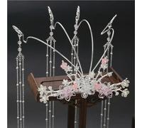 1 Set Antique Headwear Hairpin Tassel Step Shake Pan Hair Super Immortal Beauty Antique Hair Accessories