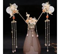 1 Set Antique Headwear Hairpin Tassel Step Shake Pan Hair Super Immortal Beauty Antique Hair Accessories