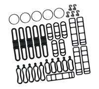 1 Set Bike Light Replacement Mount Silicone Band Rubber Belt Tie Flashlight Stand Bandage Fixing Belt Silicone Band Cycling Handlebar Stand Light Replacement