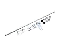 1 SET billet aluminum,Adjustable Column Shift Linkage Kit Fits for GM transmissions TH200, TH350, TH400, TH700R4, 4L60, 4L60E, 4L80E