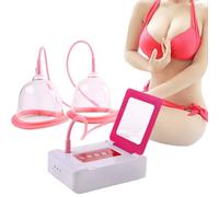 1 Set Breast Massager, Anti-Sagging Electric Breast Enhancement Machine with 2 Modes, Skin-Friendly Home Chest Massager Care Device, D..