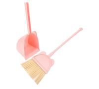 1 Set Broom and Dustpan Set Mini Cleaning Plaything for Safe Design with Easy Storage Encourages Active Play for Indoor Fun and Responsibility Learning