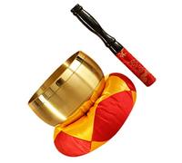 1 Set Buddha Sound Bowl Yoga Gifts The Gift Meditation Bowl Small Microphone for Bars Manual Tapping Bowl Meditation Supplies Singing Bowl Buddhist Supplies Wood Bowl Set