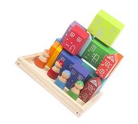 1 Set Building Blocks Natural Educational for Boys Geometry Blocks for Early Learning and Creative Play Christmas Birthday