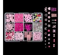 1 Set Butterfly Nail Decoration Safe Resin Nail Decoration Charms Nail for Home or Salon Party Art Ideas Creative Nail Art