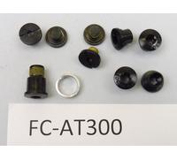 Campagnolo 5 Kit For Super Record/record/chorus Chainring Screw Set Black One Size Black