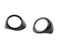 1 Set Car A Pillar Door Stereo Speaker Cover Trim Carbon Fiber Interior Accessories For Ford For Mustang 2015 2016 2017 2018 MENSUNUBNM