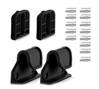 1 Set Child Fence Fence Replacement Part Wall Mounting Brackets Hook and Screws Compatible for Various Models