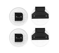 1 Set Child Fence Fence Replacement Part Wall Mounting Brackets Hook and Screws Compatible for Various Models Wall Mounting Accessories