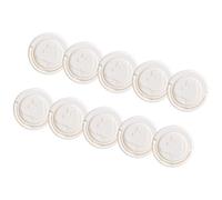 1 Set Childproof Plug Guard Outlet Plug Protective Covers 2Pin Round Plug Protector for European Power Socket