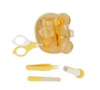 1 Set Children's Nail Care Essential with Scissors Cutter and Protective Case, Organiser Box for Daily Care when Travel, Baby Scissors, Portable Trimmer for Children with Box