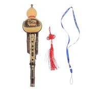 1 Set Chinese Hulusi Beginner Wind Instrument Professional Cucurbit Flute