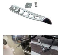 1 Set Chrome CNC Motorcycle Stand Extension Kit kickstand For Harley Dyna 1993-2017 Low Rider Street Bob Fat Bob FXDF FXDB FLD FXDL