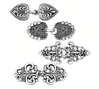 1 Set Cinch Clip, Cardigan Clip, Clothes Clips For Fitting, Dress Pins For Cleavage, Cape Clips For Dresses, Retro Cardigan Clip, Shawl Collar Closure, Dress Shirt Button Clip For Girls, Women