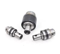 1 Set Collet Chuck B10 B12 B16 B18 Drill Chuck with Arbor Adapter for Milling Cutter - 5MM to 14MM Inner Hole Sizes(Inner Hole 8mm -B12)
